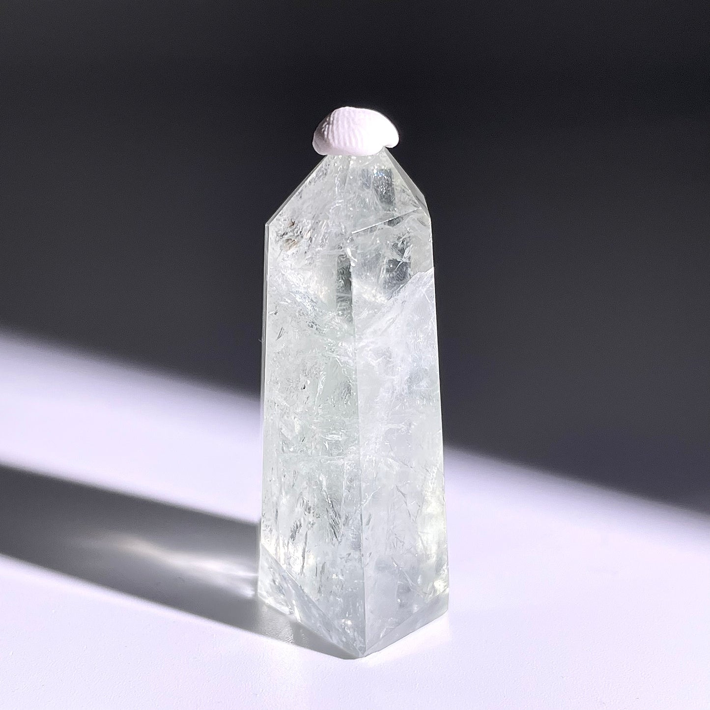 B742◇グリーンクォーツ  ピラー◇35×10×7mm◇天然石・鉱物・パワーストーン