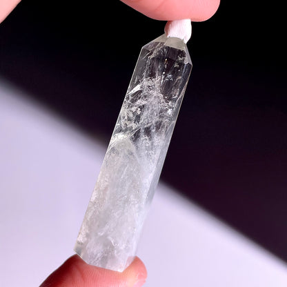 B743◇グリーンクォーツ  ピラー◇44×7×1mm◇天然石・鉱物・パワーストーン