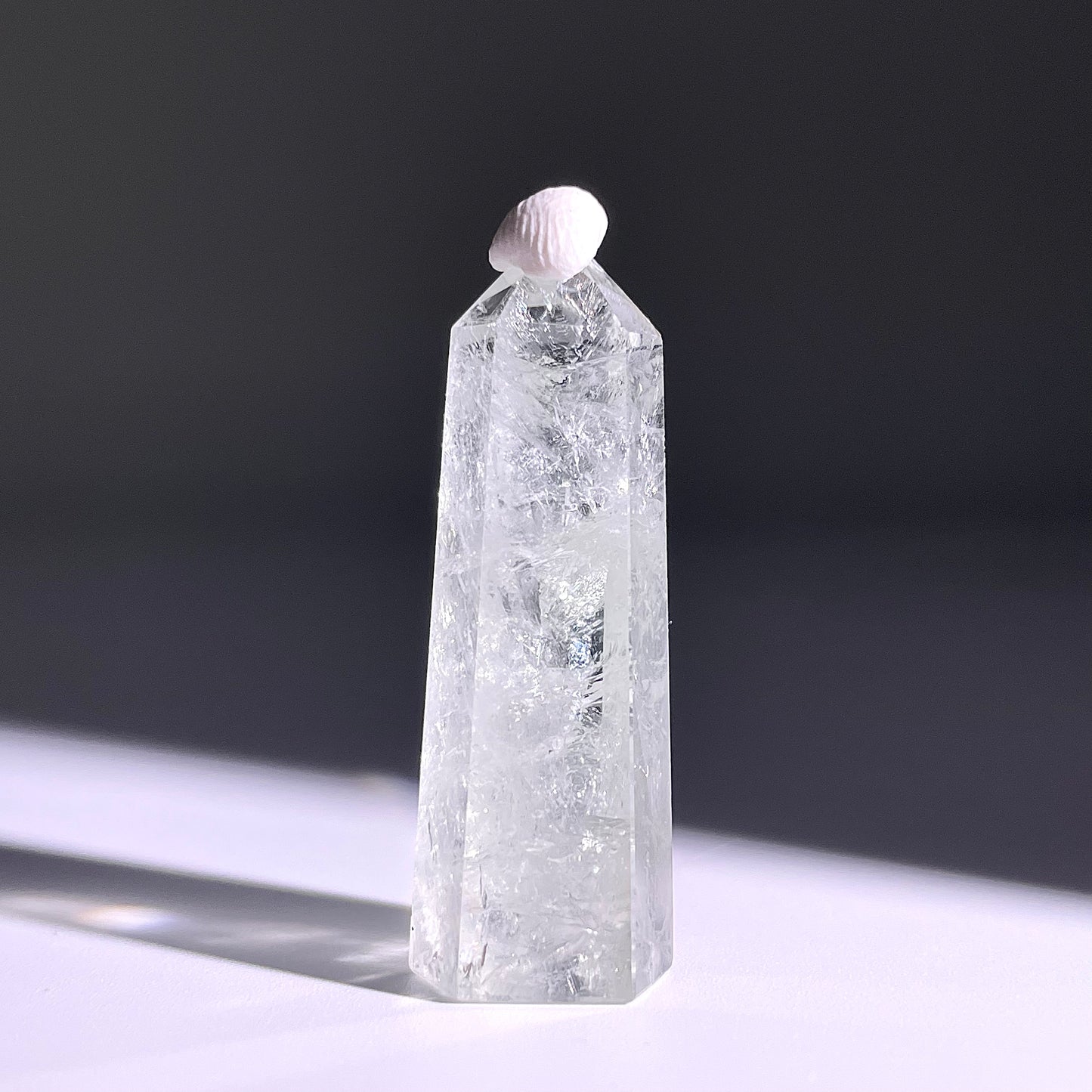 B745◇グリーンクォーツ  ピラー◇28×3×2mm◇天然石・鉱物・パワーストーン