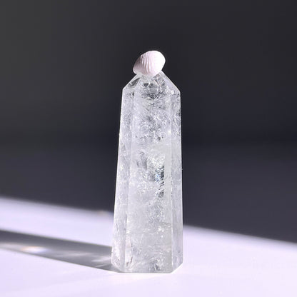 B745◇グリーンクォーツ  ピラー◇28×3×2mm◇天然石・鉱物・パワーストーン