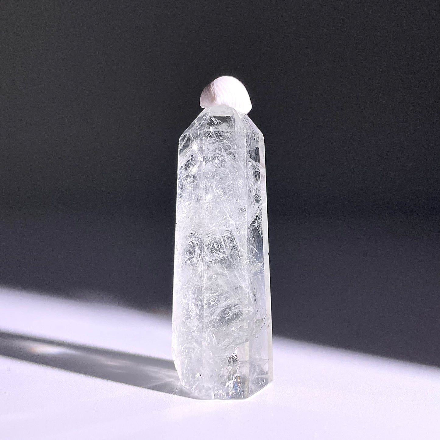 B745◇グリーンクォーツ  ピラー◇28×3×2mm◇天然石・鉱物・パワーストーン