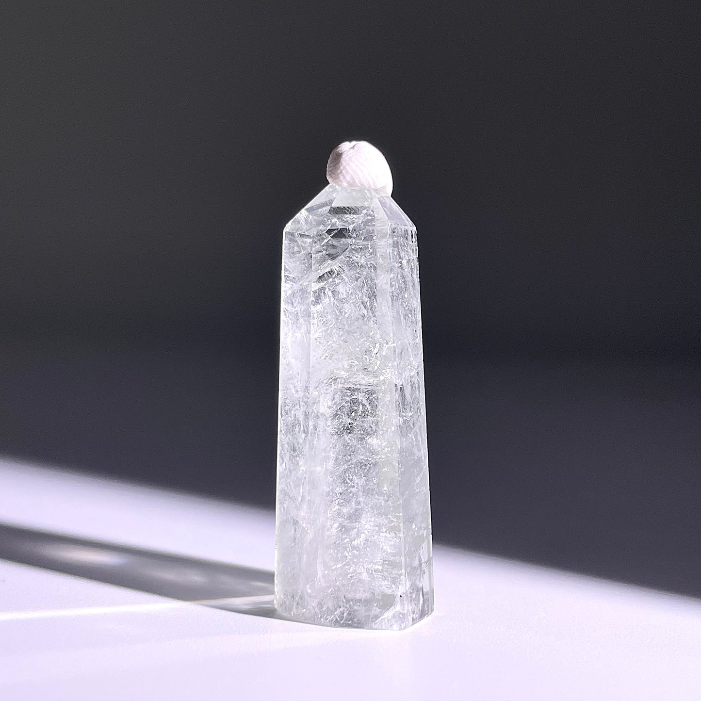 B745◇グリーンクォーツ  ピラー◇28×3×2mm◇天然石・鉱物・パワーストーン