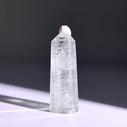 B745◇グリーンクォーツ  ピラー◇28×3×2mm◇天然石・鉱物・パワーストーン