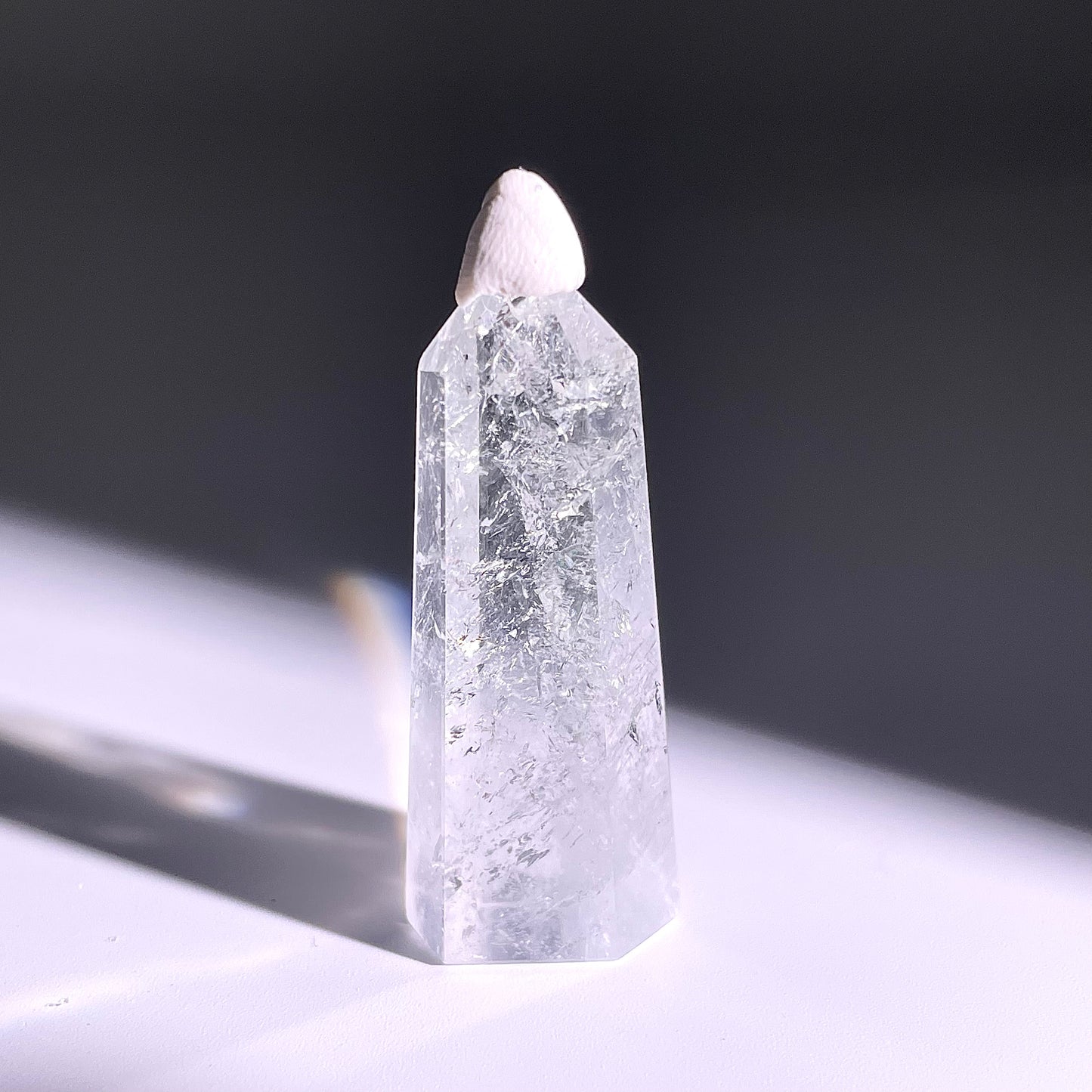 B746◇グリーンクォーツ  ピラー◇32×4×5mm◇天然石・鉱物・パワーストーン