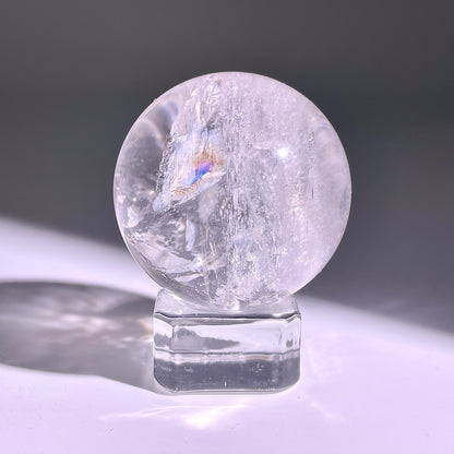 B752◇水晶アゼツライト ボール◇30×30×30mm◇天然石・鉱物・パワーストーン