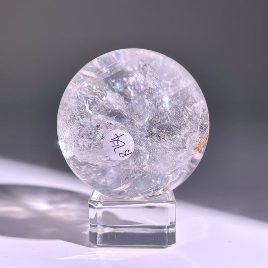 B754◇水晶アゼツライト ボール◇44×44×44mm◇天然石・鉱物・パワーストーン