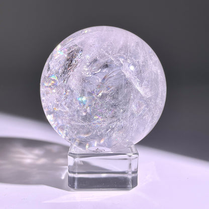 B755◇水晶アゼツライト ボール◇45×45×45mm◇天然石・鉱物・パワーストーン