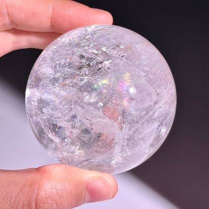 B755◇水晶アゼツライト ボール◇45×45×45mm◇天然石・鉱物・パワーストーン