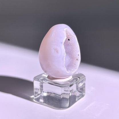 B772◇彩晶マシュマロ エッグ◇31×24×19mm◇天然石・鉱物・パワーストーン