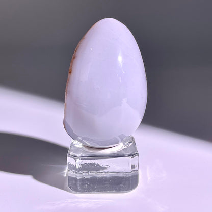 B787◇彩晶マシュマロ エッグ◇45×34×24mm◇天然石・鉱物・パワーストーン