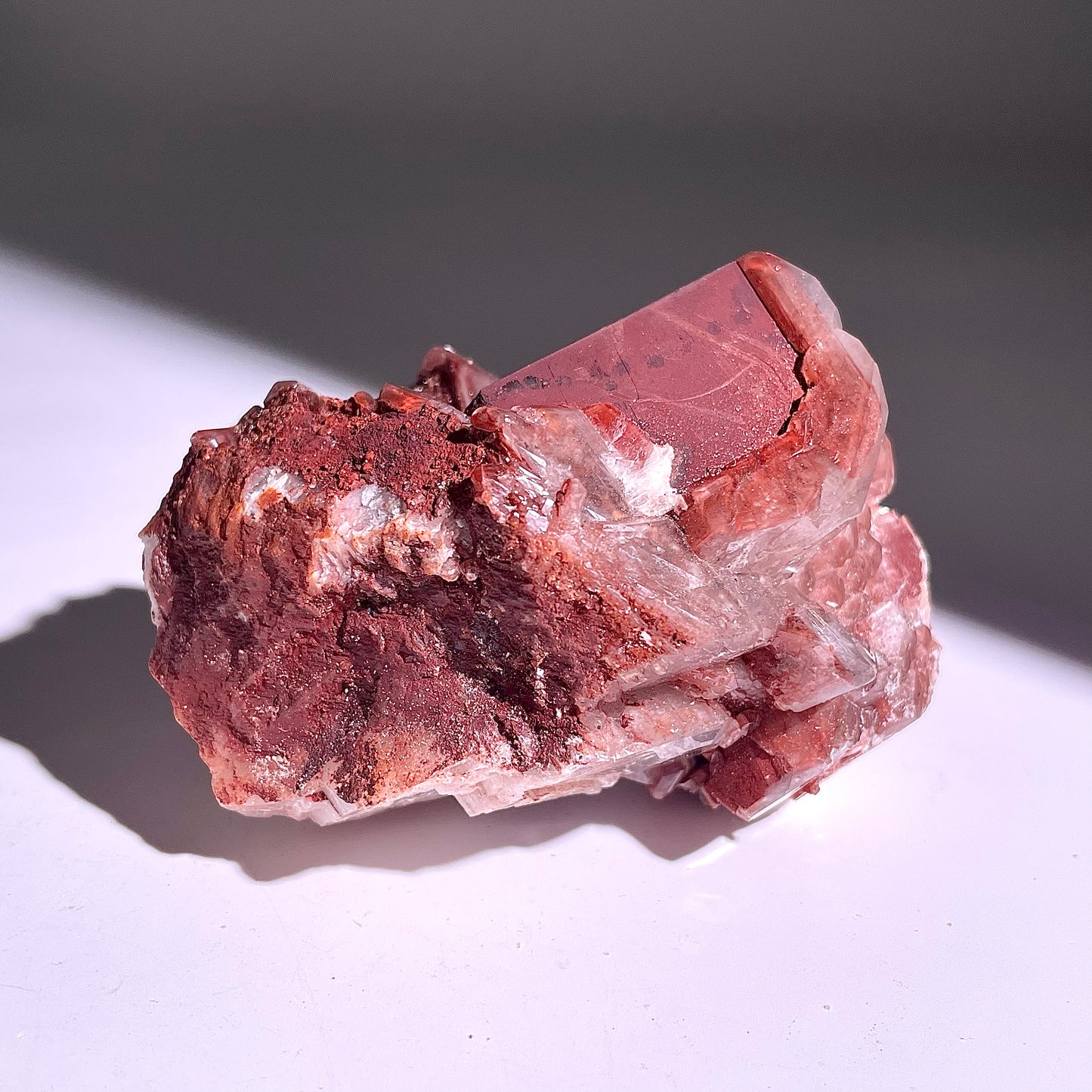 A395◇チョコレート カルサイト◇80×66×55mm◇天然石・鉱物・パワーストーン