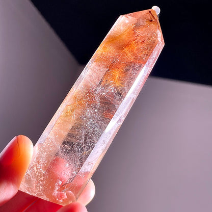 B816◇ルチルクォーツ ピラー◇83×24×18mm◇天然石・鉱物・パワーストーン