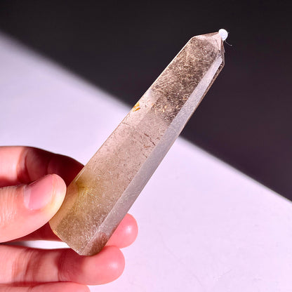 B817◇ルチルクォーツ ピラー◇84×22×14mm◇天然石・鉱物・パワーストーン