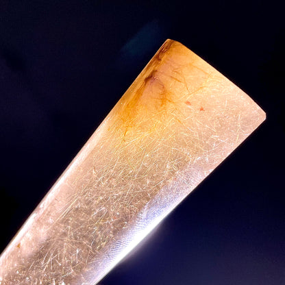 B817◇ルチルクォーツ ピラー◇84×22×14mm◇天然石・鉱物・パワーストーン