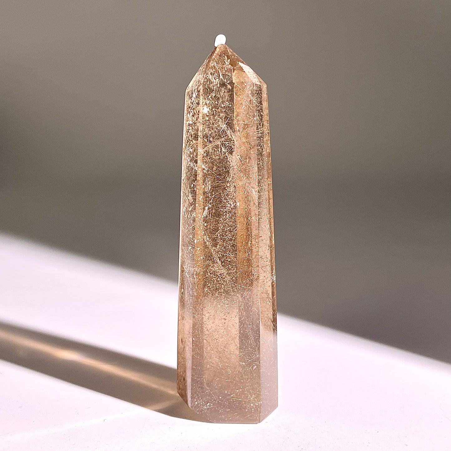 B819◇ルチルクォーツ ピラー◇97×26×25mm◇天然石・鉱物・パワーストーン