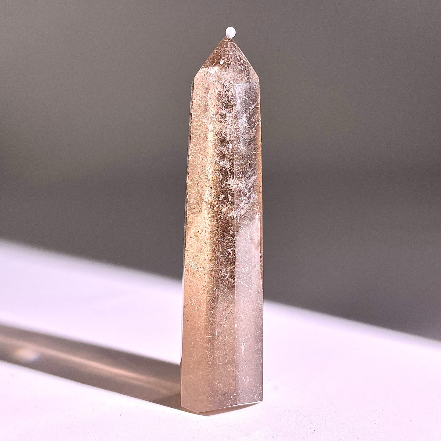 B819◇ルチルクォーツ ピラー◇97×26×25mm◇天然石・鉱物・パワーストーン