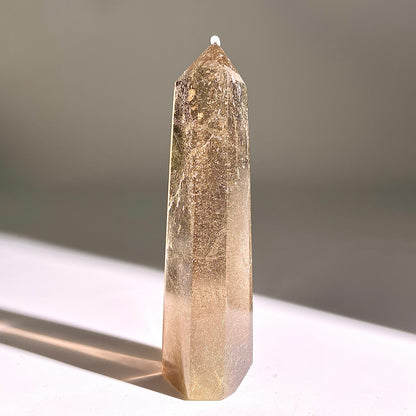 B819◇ルチルクォーツ ピラー◇97×26×25mm◇天然石・鉱物・パワーストーン