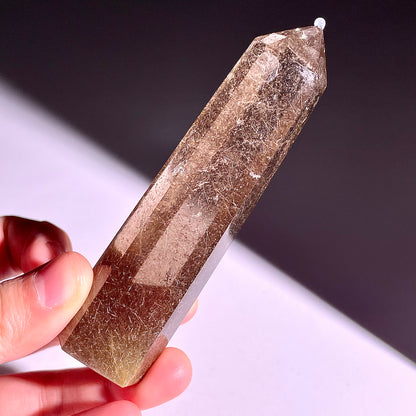 B819◇ルチルクォーツ ピラー◇97×26×25mm◇天然石・鉱物・パワーストーン