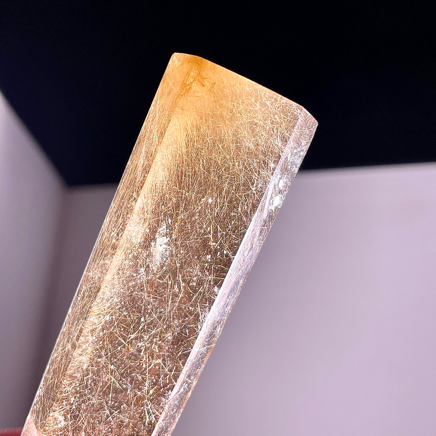 B819◇ルチルクォーツ ピラー◇97×26×25mm◇天然石・鉱物・パワーストーン