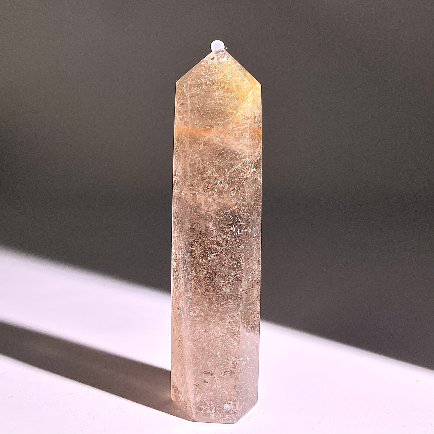 B822◇ルチルクォーツ ピラー◇86×21×17mm◇天然石・鉱物・パワーストーン