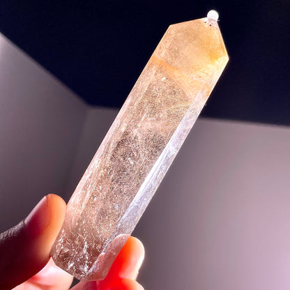 B822◇ルチルクォーツ ピラー◇86×21×17mm◇天然石・鉱物・パワーストーン