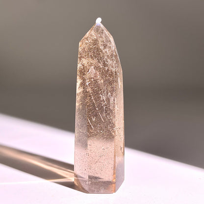 B823◇ルチルクォーツ ピラー◇82×24×24mm◇天然石・鉱物・パワーストーン
