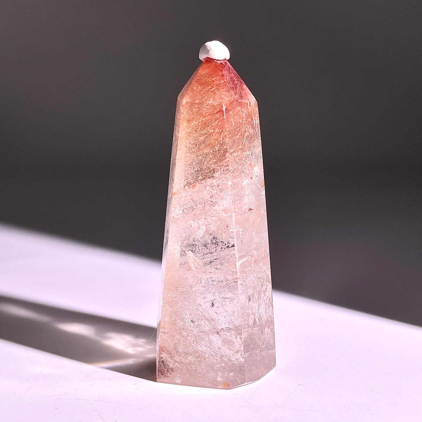 B824◇ルチルクォーツ ピラー◇77×29×23mm◇天然石・鉱物・パワーストーン