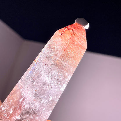 B824◇ルチルクォーツ ピラー◇77×29×23mm◇天然石・鉱物・パワーストーン