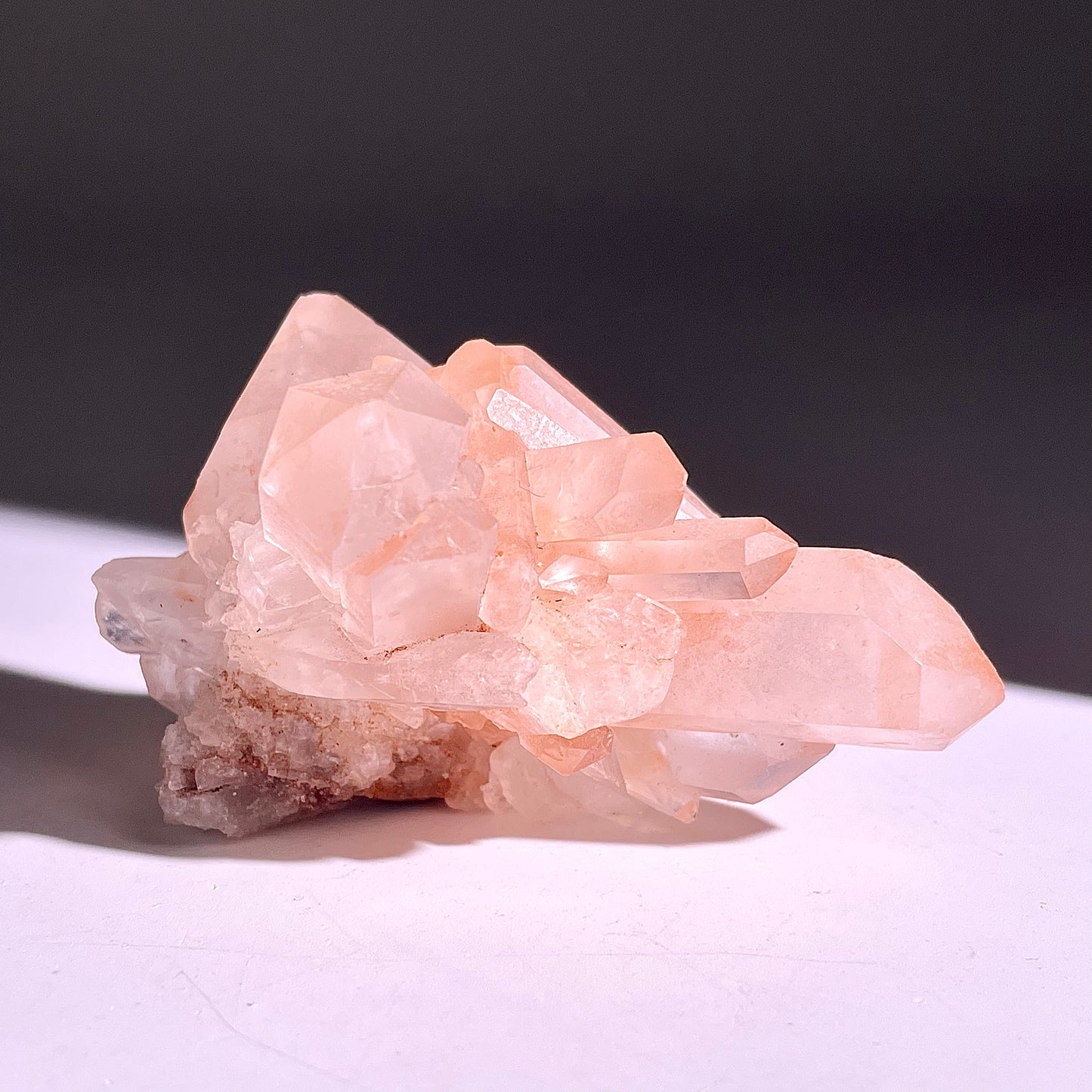 A396◇レッドクリスタル  クラスター◇70×55×45mm◇天然石・鉱物・パワーストーン