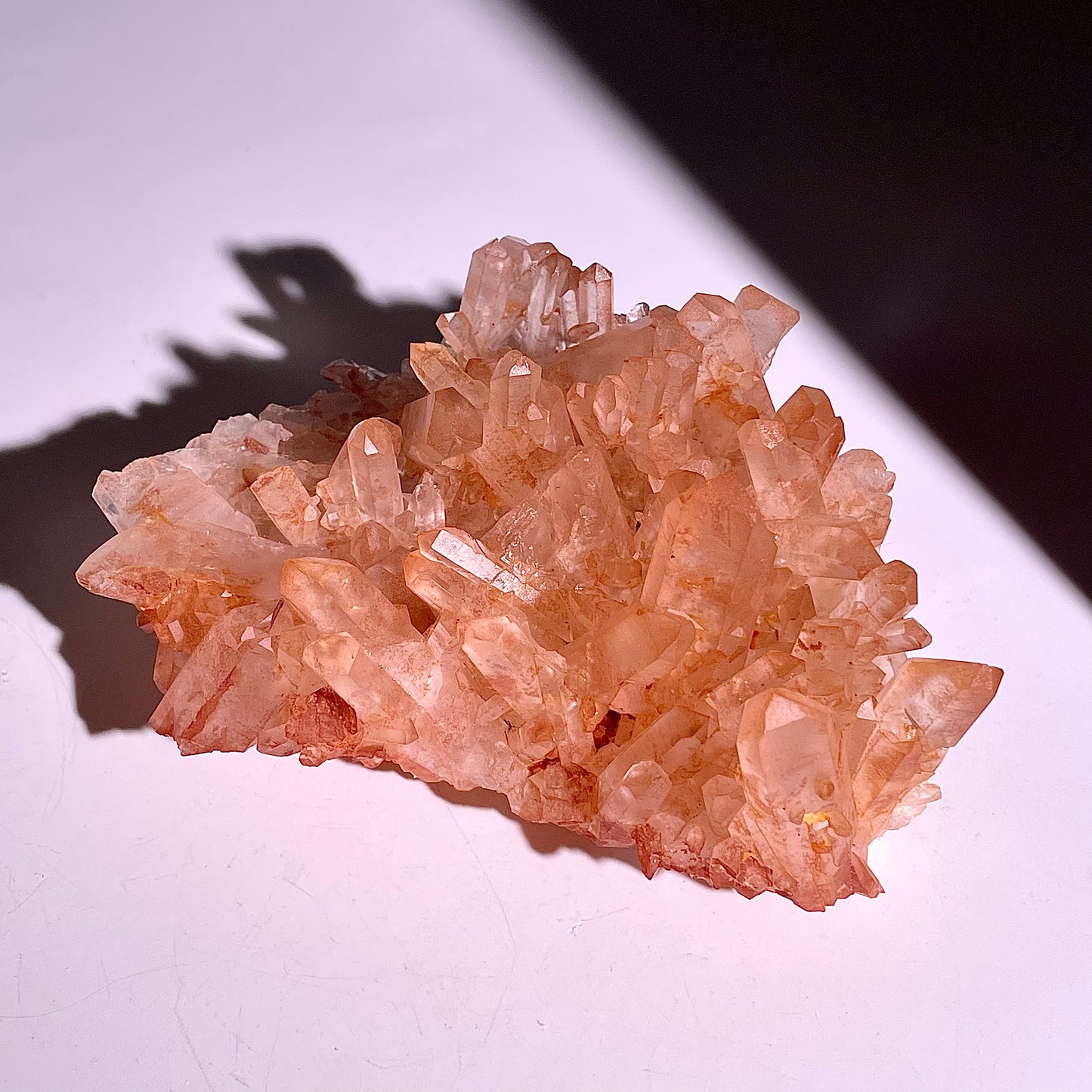 A397◇レッドクリスタル  クラスター◇117×84×50mm◇天然石・鉱物・パワーストーン