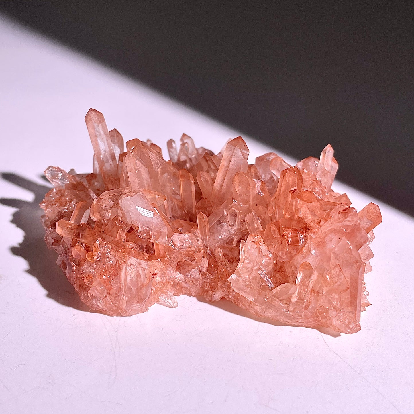 A410◇レッドクリスタル  クラスター◇92×72×40mm◇天然石・鉱物・パワーストーン