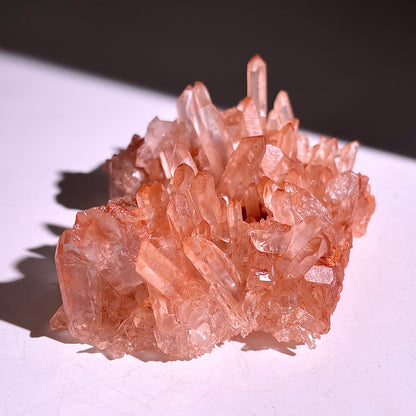 A410◇レッドクリスタル  クラスター◇92×72×40mm◇天然石・鉱物・パワーストーン