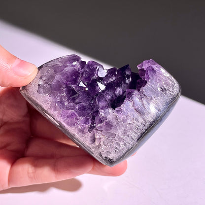 A415◇アメジスト  クラスター◇63×52×64mm◇天然石・鉱物・パワーストーン