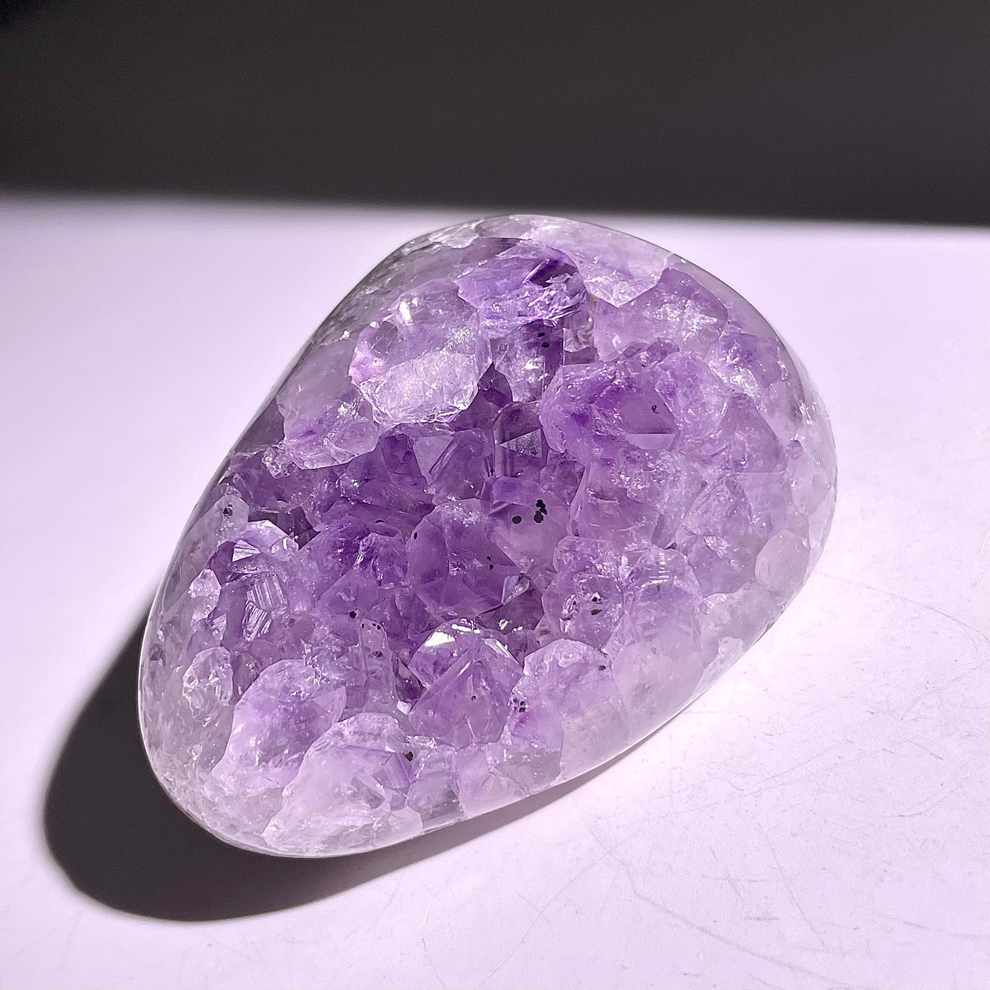 A417◇アメジスト  クラスター◇70×59×43mm◇天然石・鉱物・パワーストーン