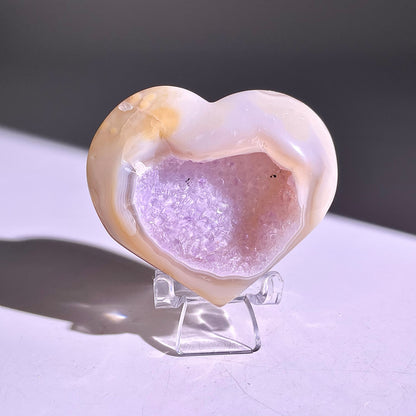 B838◇彩晶マシュマロ エッグ◇38×48×14mm◇天然石・鉱物・パワーストーン