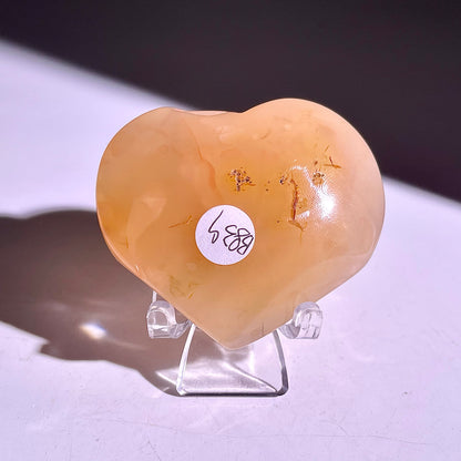 B839◇彩晶マシュマロ エッグ◇31×41×3mm◇天然石・鉱物・パワーストーン
