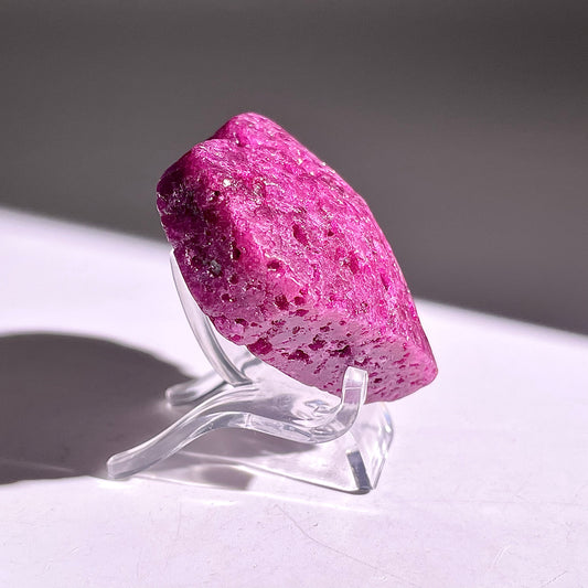 B862◇ルビー ハート◇41×51×21mm◇天然石・鉱物・パワーストーン