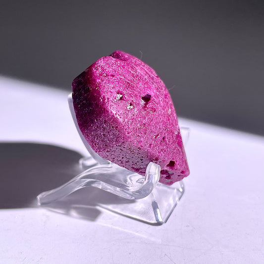 B866◇ルビー ハート◇35×41×17mm◇天然石・鉱物・パワーストーン