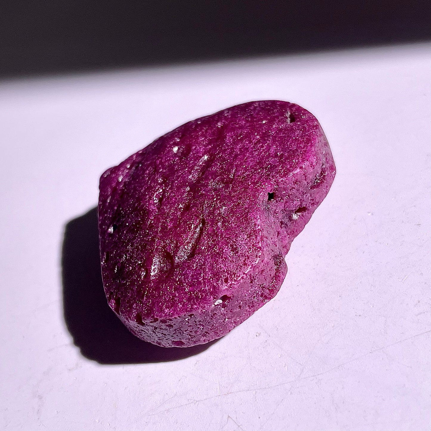 B867◇ルビー ハート◇40×47×17mm◇天然石・鉱物・パワーストーン