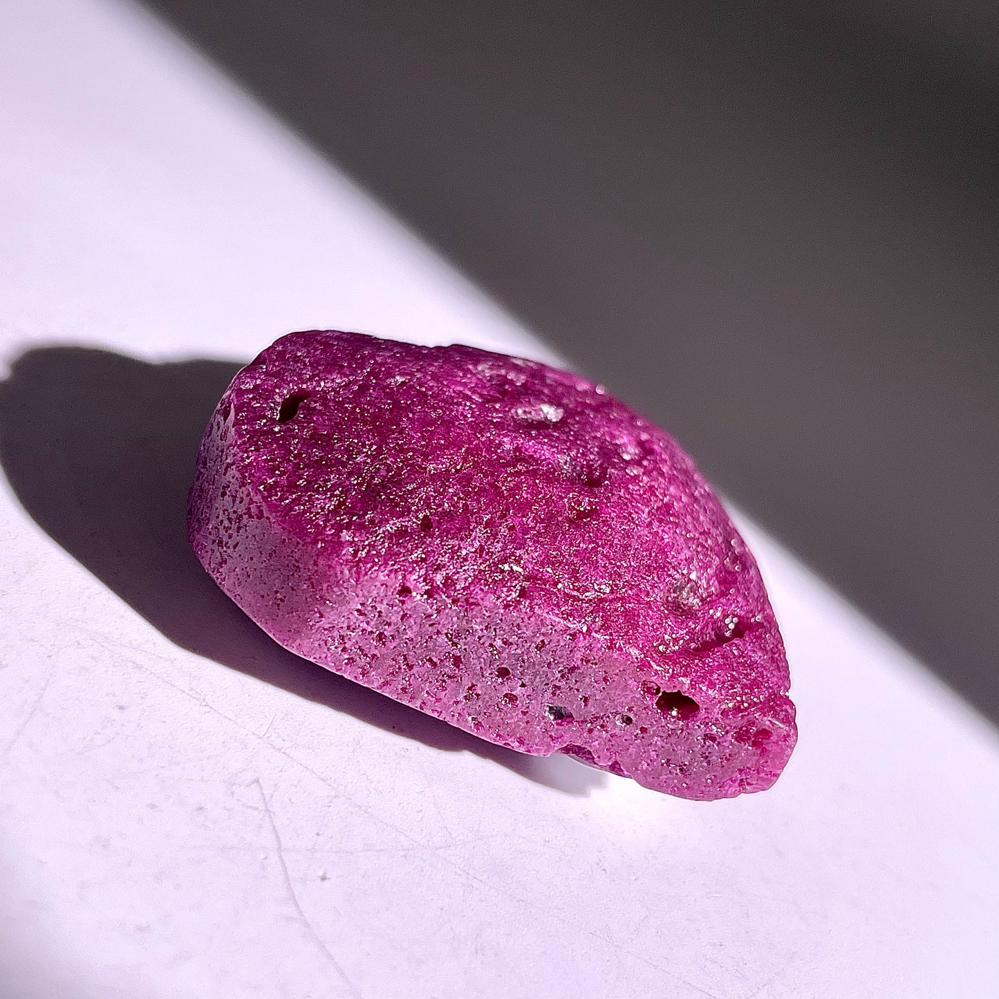 B867◇ルビー ハート◇40×47×17mm◇天然石・鉱物・パワーストーン