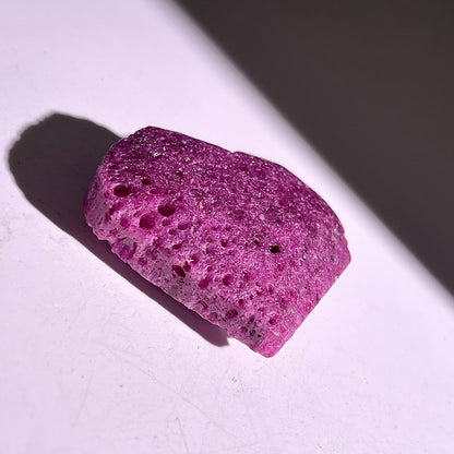 B874◇ルビー ハート◇36×46×14mm◇天然石・鉱物・パワーストーン