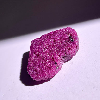 B876◇ルビー ハート◇38×47×11mm◇天然石・鉱物・パワーストーン