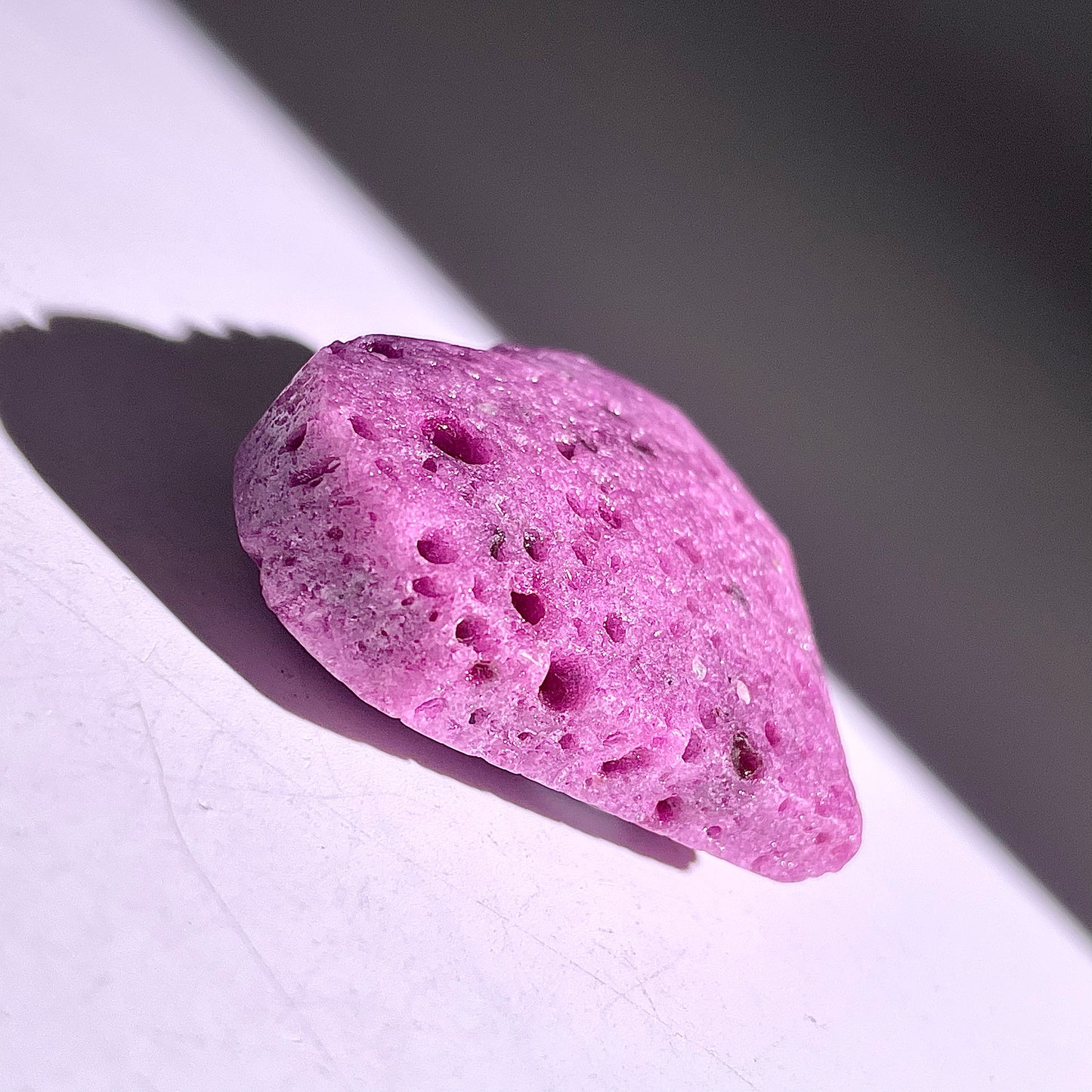 B882◇ルビー ハート◇40×50×17mm◇天然石・鉱物・パワーストーン