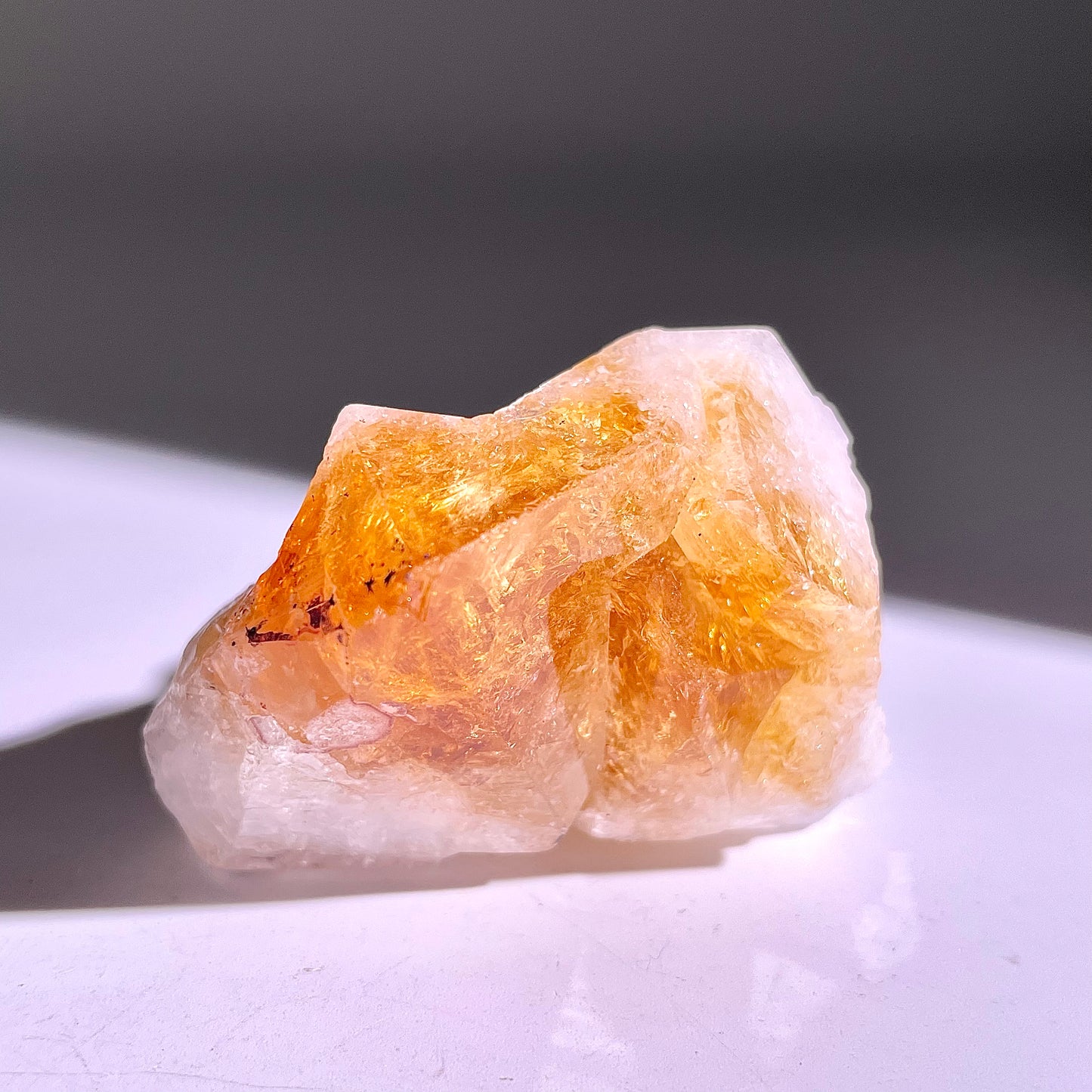 A437◇シトリン 原石◇74×56×34mm◇天然石・鉱物・パワーストーン